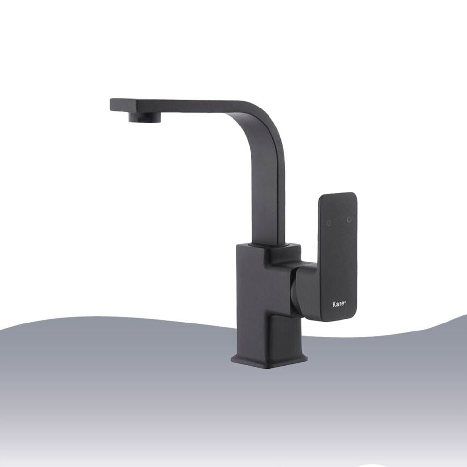 İGK YAPI – KARE KRA29012 Siera Kuğu Lavabo Bataryası