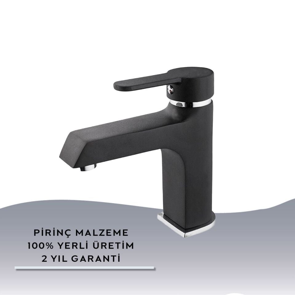 İGK YAPI – KARE KST30009-K Stil Lavabo Bataryası