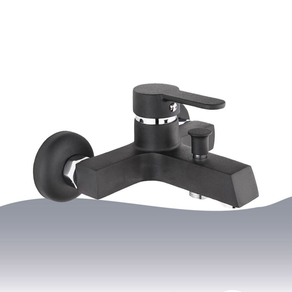 İGK YAPI – KARE KST30012-K Stil Banyo Bataryası