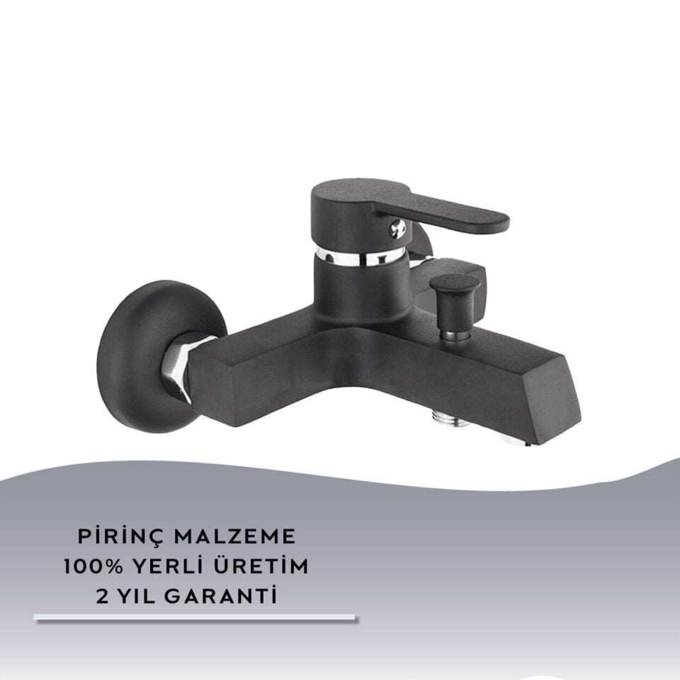 İGK YAPI – KARE KST30012-K Stil Banyo Bataryası