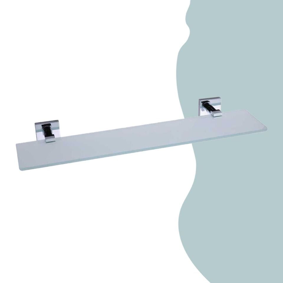 İGK YAPI - Duxxa Fenice Ayna Etajeri Krom (A.1901)