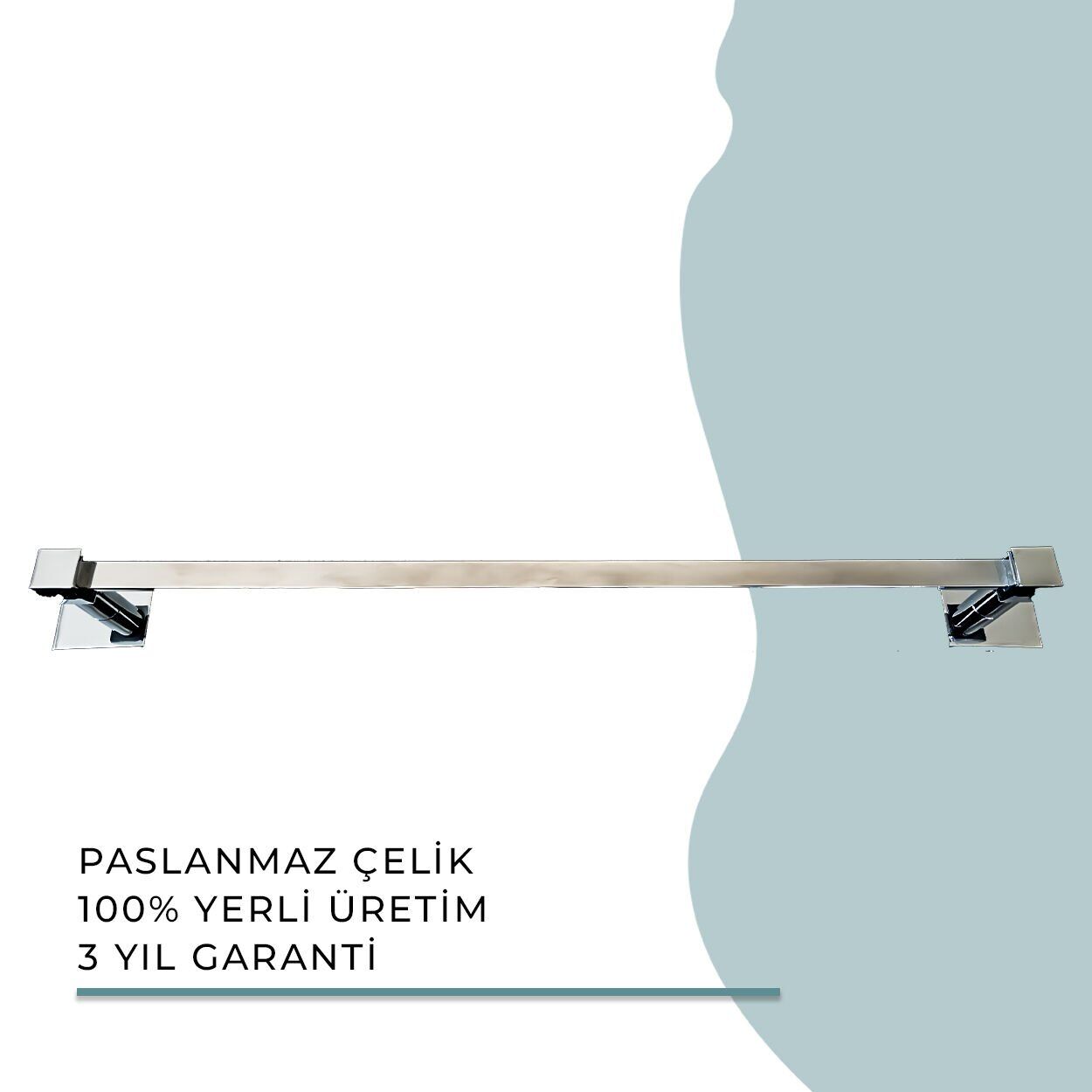 İGK YAPI - Duxxa Fenice Uzun Havluluk (50 cm) Krom (A.1915)