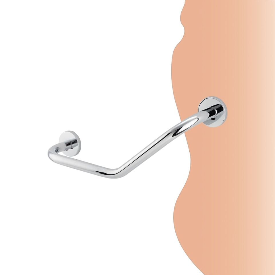 İGK YAPI - Çelik Banyo Flora Küvet Tutamağı 40cm (FL10-028)