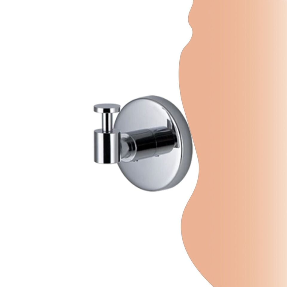 İGK YAPI - Çelik Banyo Flora Tekli Askılık (FL10-068)