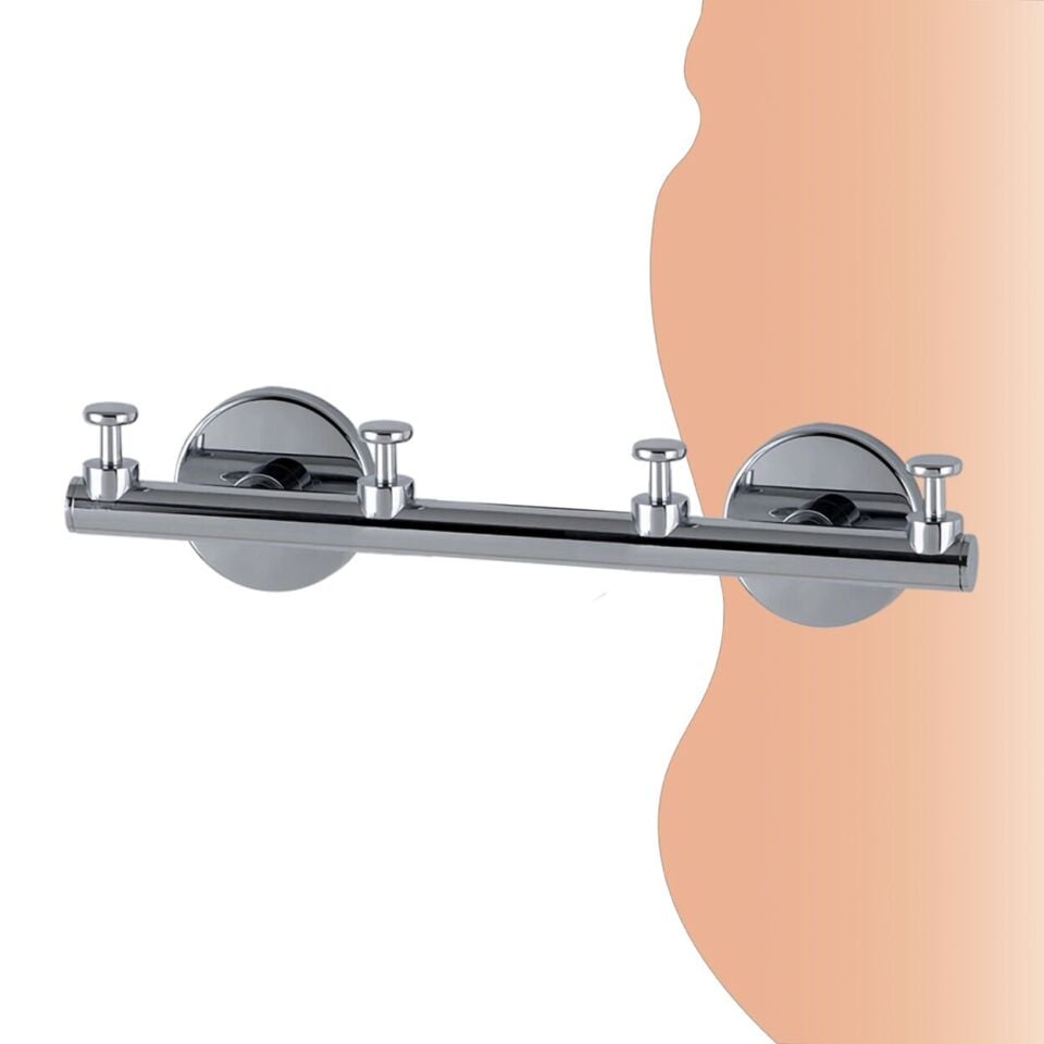 İGK YAPI - Çelik Banyo Flora Dörtlü Askılık (FL10-071)