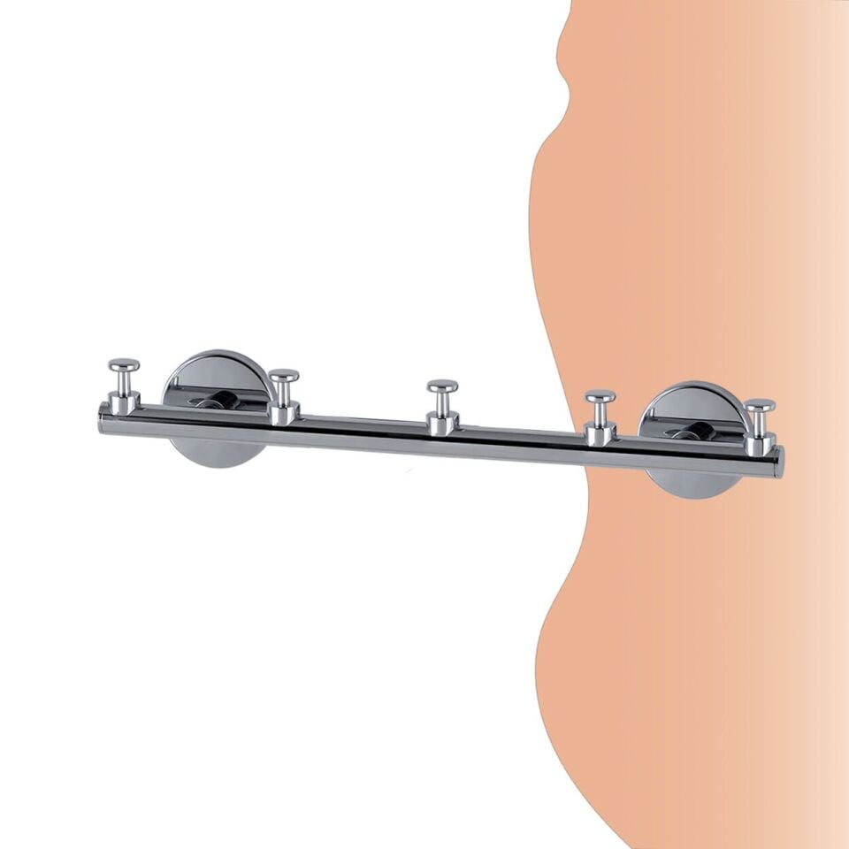 İGK YAPI - Çelik Banyo Flora Beşli Askılık (FL10-072)