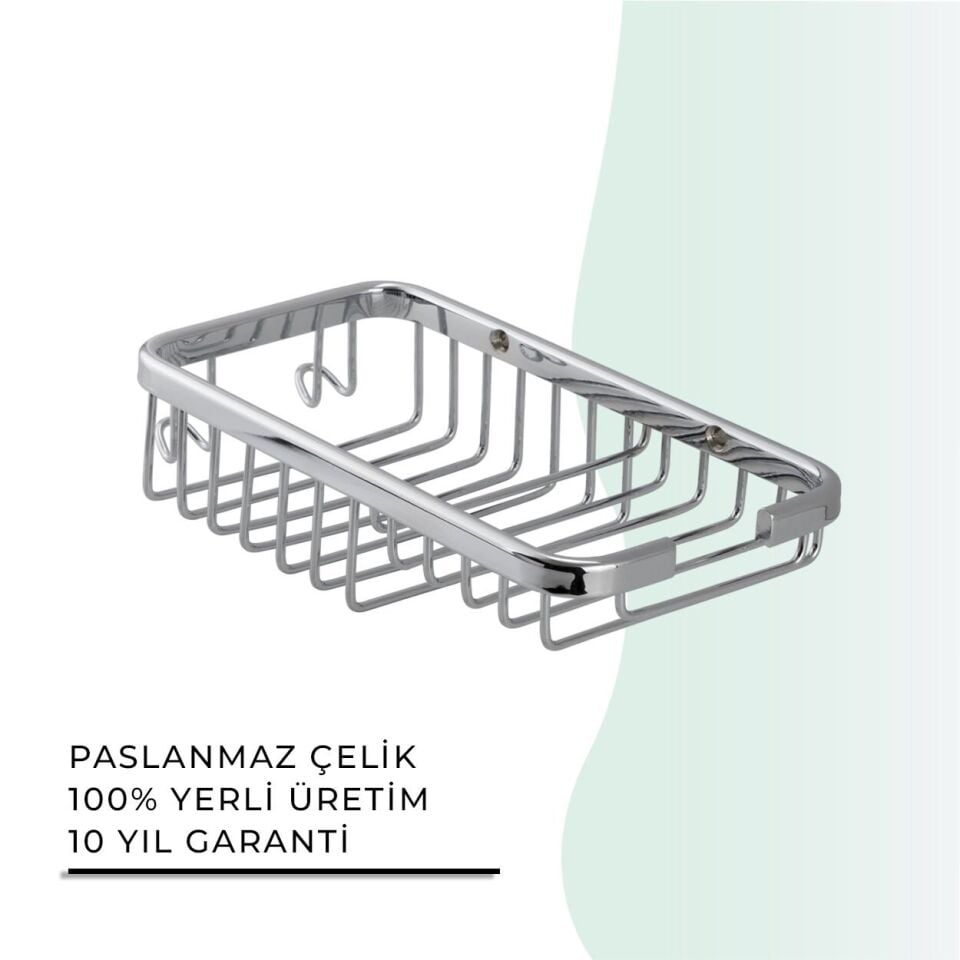 İGK YAPI - Çelik Banyo Mercan Lifli Süngerlik 10X19CM (25-005)