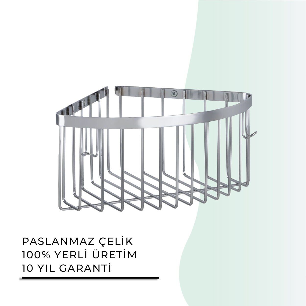 İGK YAPI - Çelik Banyo Tekli Derin Süngerlik 19X19CM (25-320)