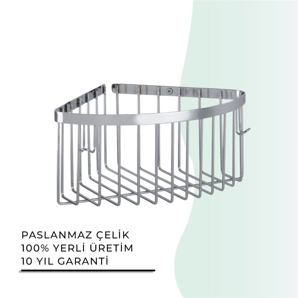 İGK YAPI - Çelik Banyo Tekli Derin Süngerlik 19X19CM (25-320)
