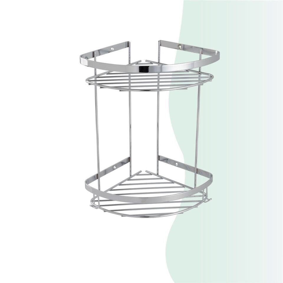 İGK YAPI - Çelik Banyo Zerrin İkili Süngerlik Paslanmaz 304 (P10-002)