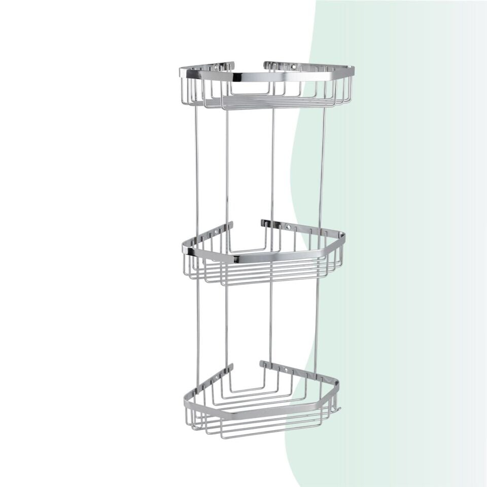 İGK YAPI - Çelik Banyo Erpa Üçlü Süngerlik Paslanmaz 304 (P10-021)