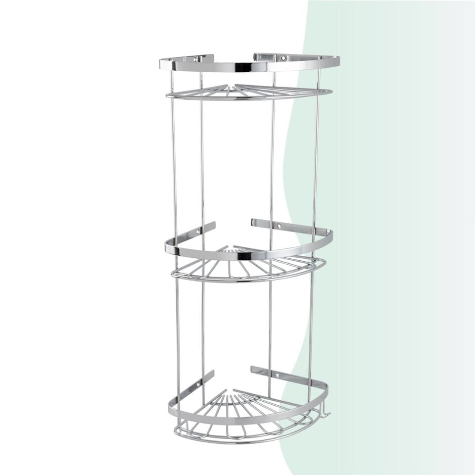 İGK YAPI - Çelik Banyo Zirve Üçlü Süngerlik Paslanmaz 304 (P10-042)