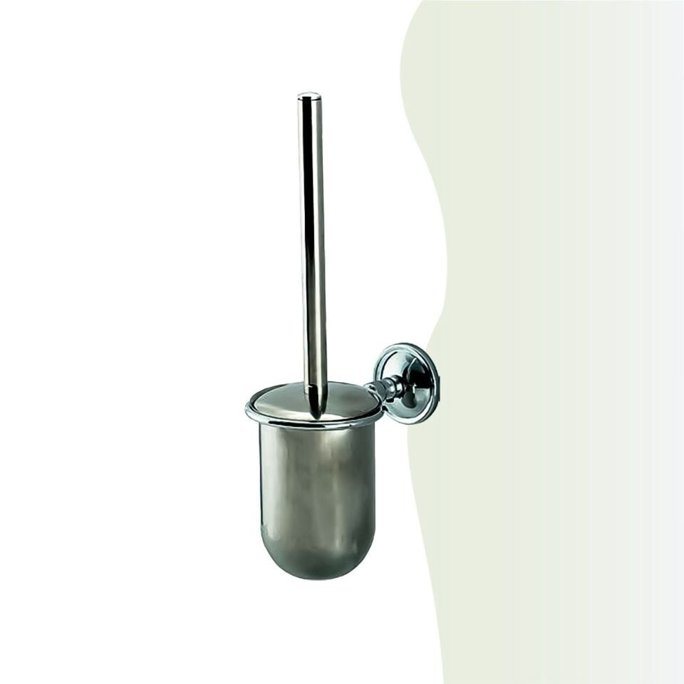 İGK YAPI - Çelik Banyo Güz Montajlı Klozet Fırçası (70-046)