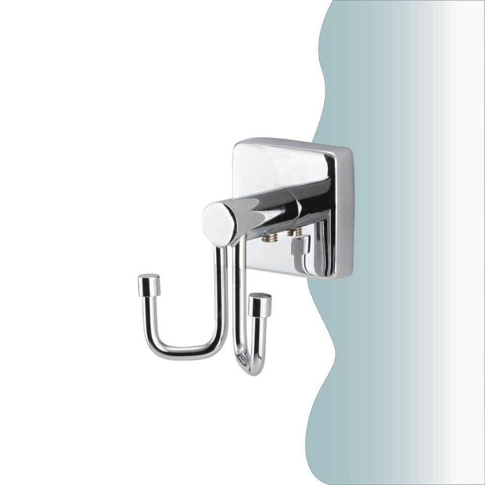 İGK YAPI - Çelik Banyo Vizyon Bornozluk Çiftli (VZ10-002)