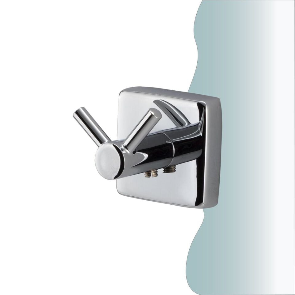 İGK YAPI - Çelik Banyo Vizyon Bornozluk Çiftli (VZ10-026)