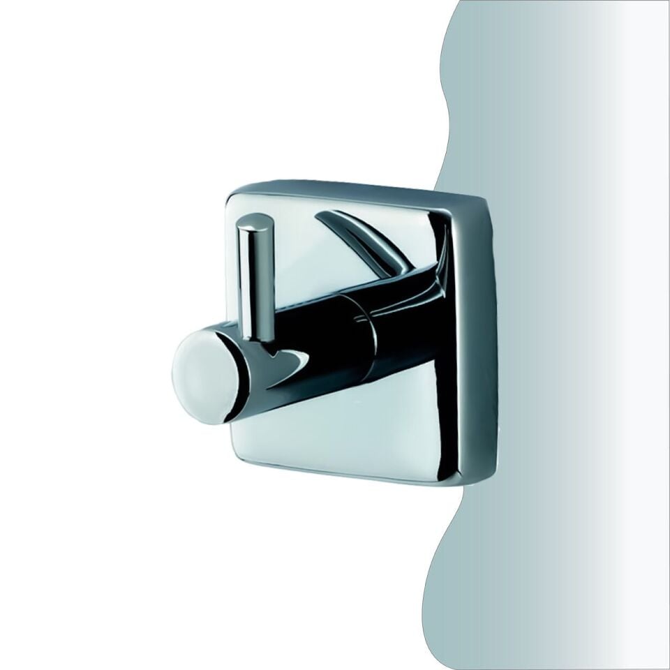 İGK YAPI - Çelik Banyo Vizyon Tekli Askılık (VZ10-036)