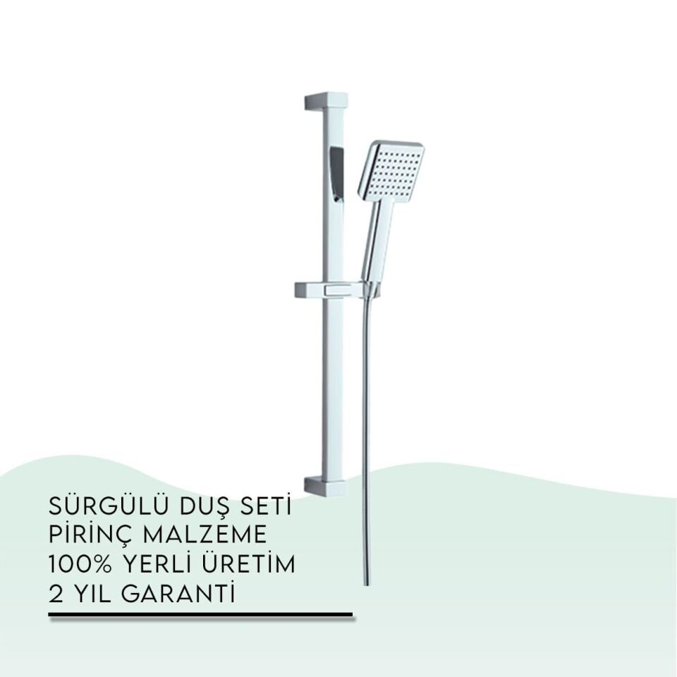 BANYOLİA - TEMA Dush Tetra Sürgülü Duş Seti (51092)