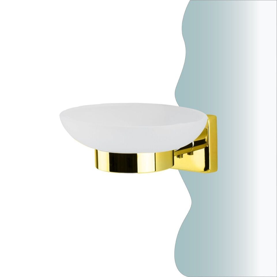 İGK YAPI - Çelik Banyo Vizyon Gold Montajlı Sabunluk (VZ10-003.1)