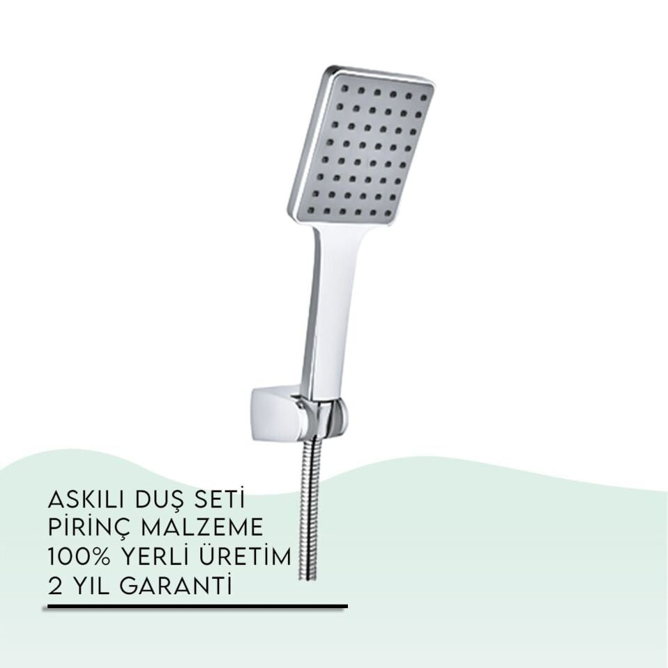 BANYOLİA - TEMA Carismo Askılı Duş Seti (52045)