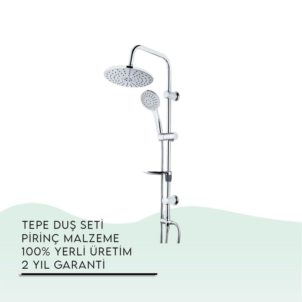 BANYOLİA - TEMA Rain Tondo Tepe Duş Seti (53230)
