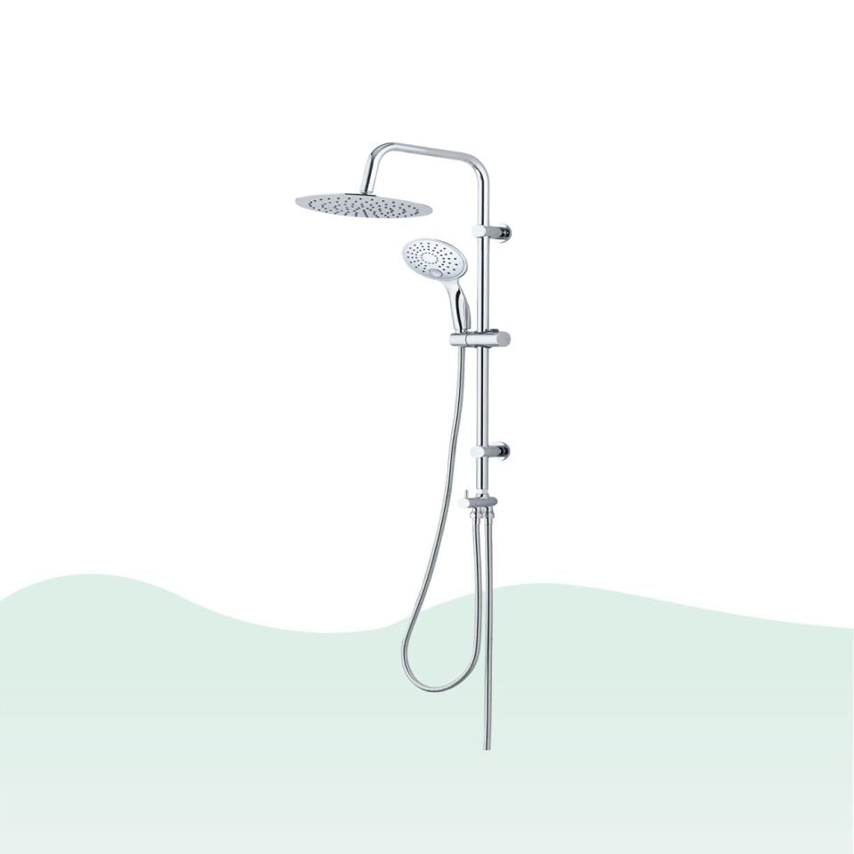 BANYOLİA - TEMA Rain-Plus Slim Tepe Duş Seti (53235)