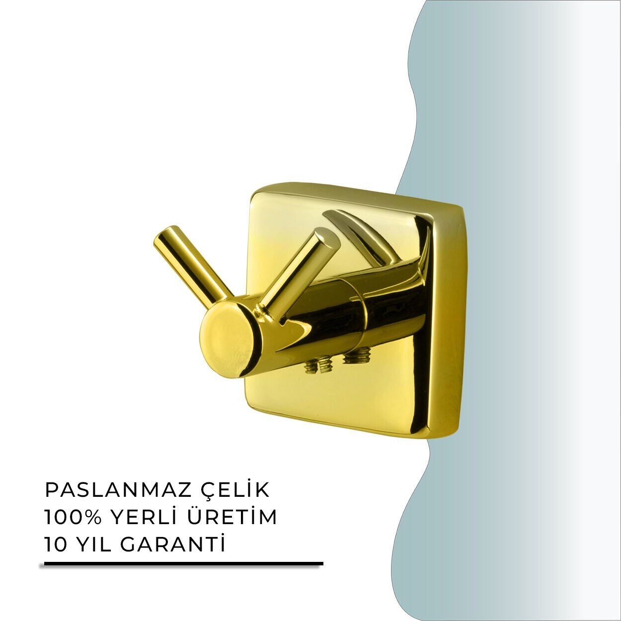 İGK YAPI - Çelik Banyo Vizyon Gold Bornozluk Çiftli (VZ10-026.1)