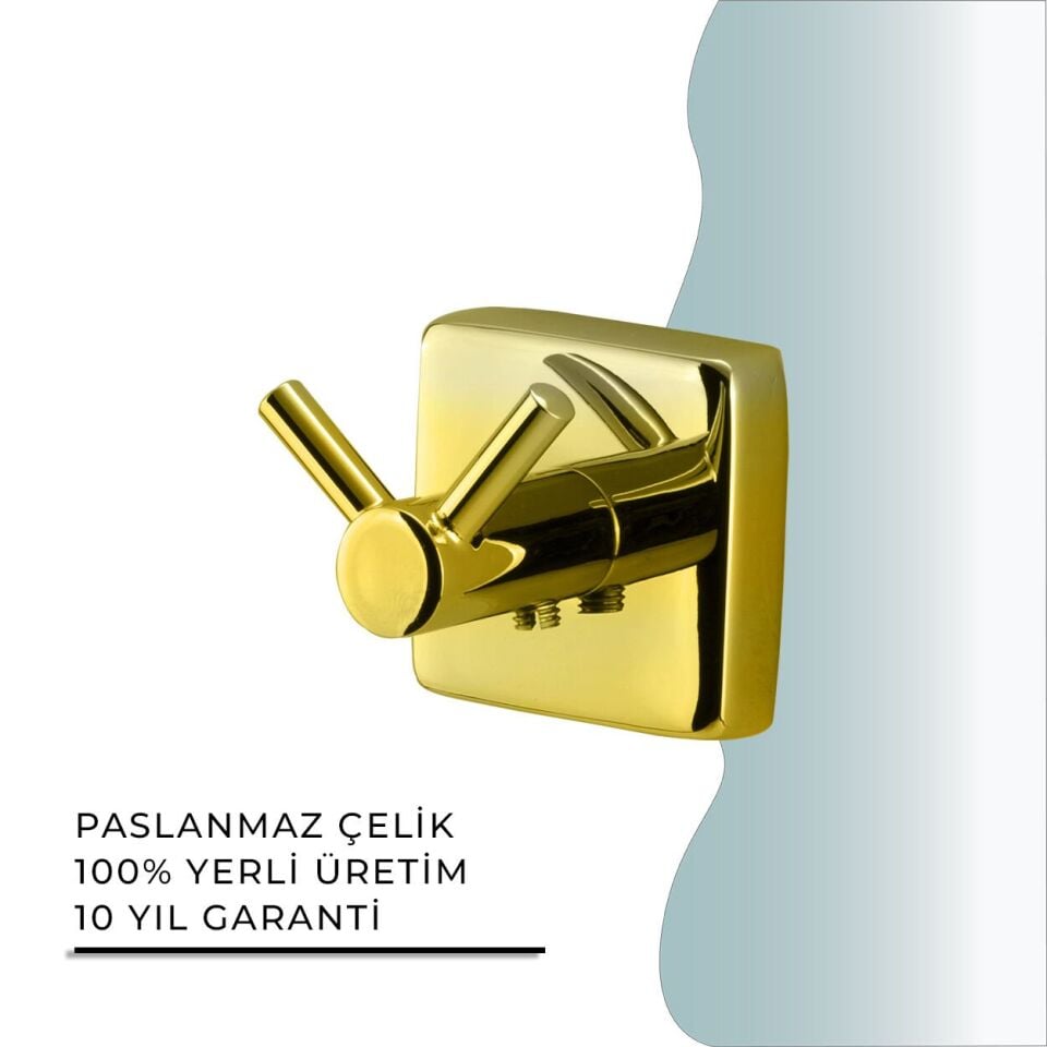İGK YAPI - Çelik Banyo Vizyon Gold Bornozluk Çiftli (VZ10-026.1)