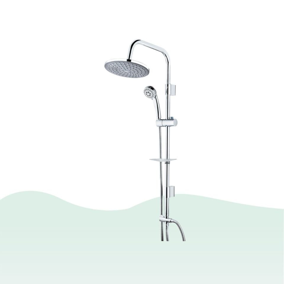 BANYOLİA - TEMA Rain-Pratik Econ(3f) Tepe Duş Seti (53250)