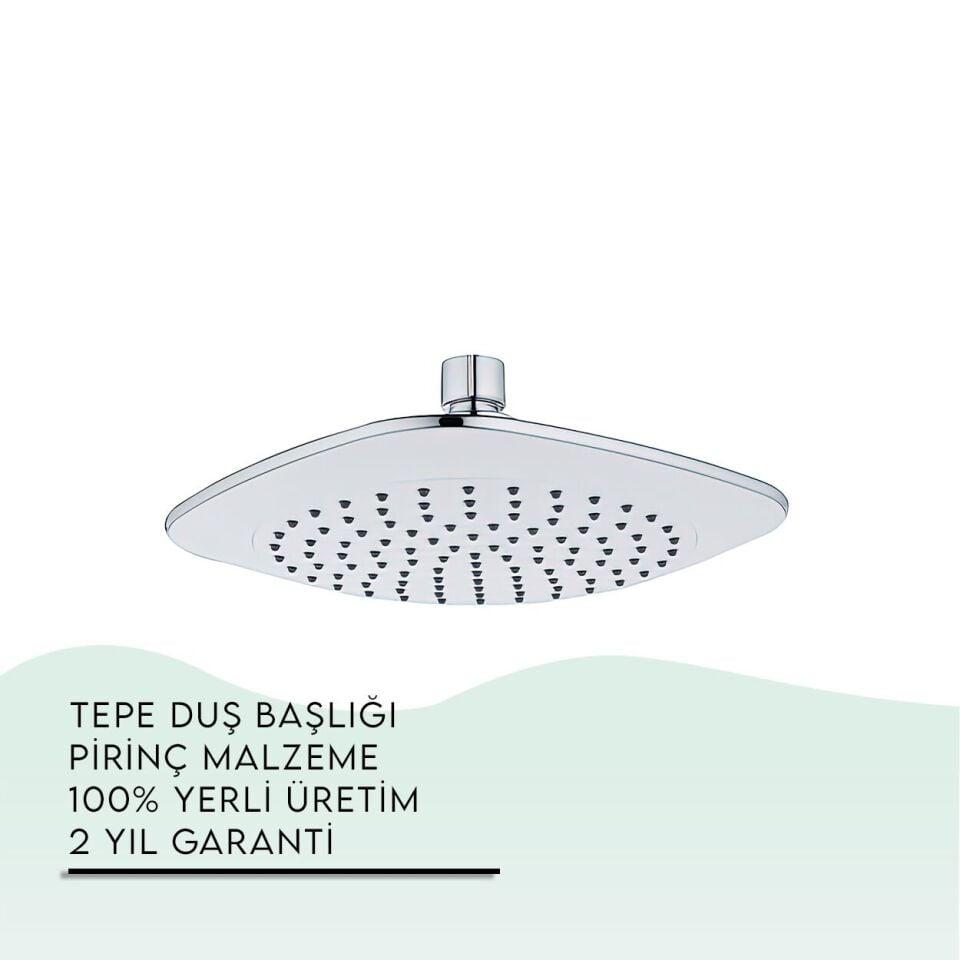 BANYOLİA - TEMA Bianco Tepe Duş Başlığı (55230)