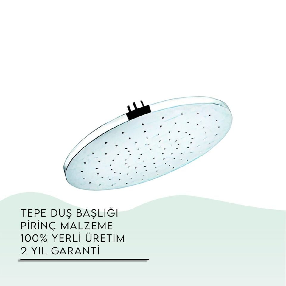 BANYOLİA - TEMA Nero Tepe Duş Başlığı (55250)