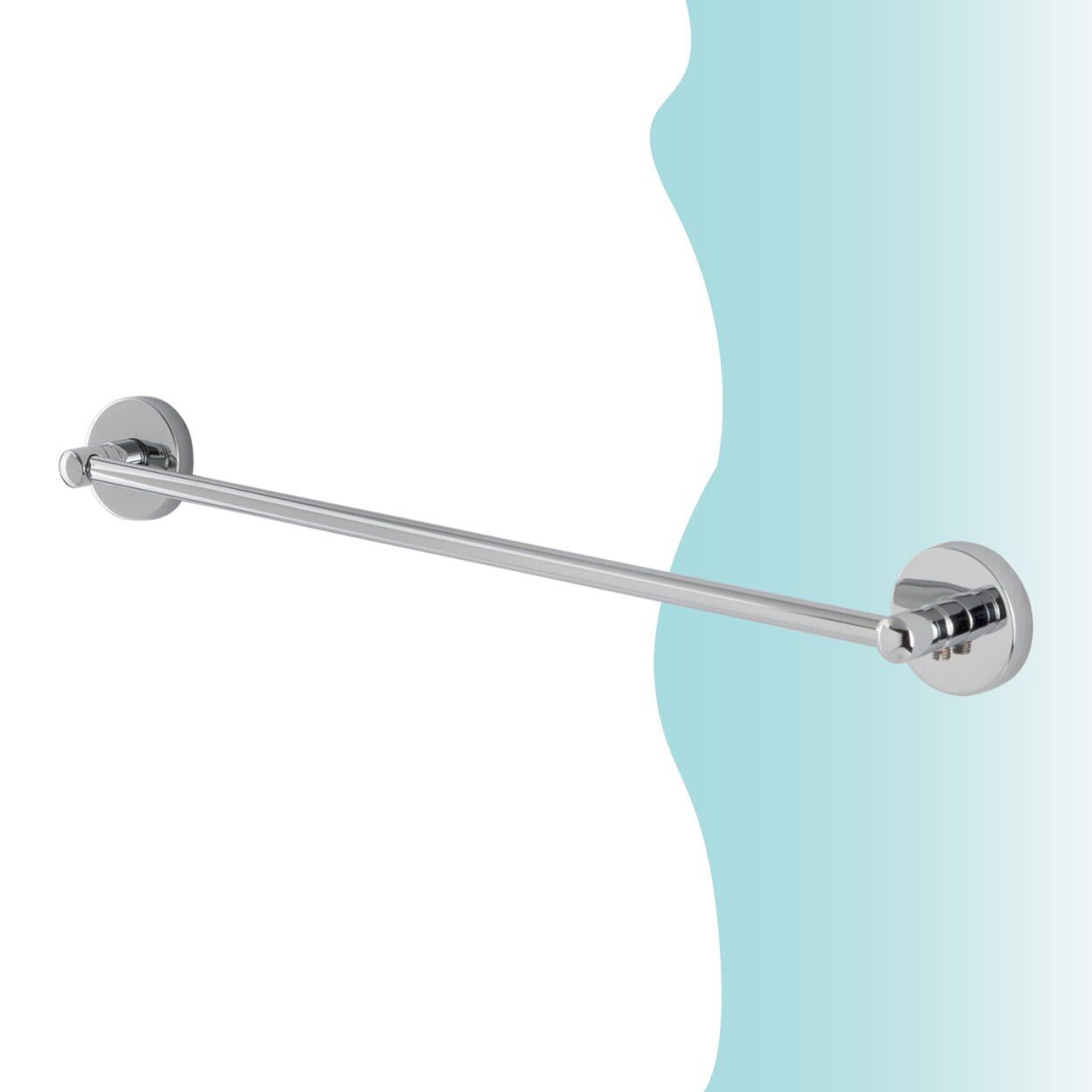 BANYOLİA - Çelik Banyo Karaca Uzun Havluluk 40cm (KR10-006)