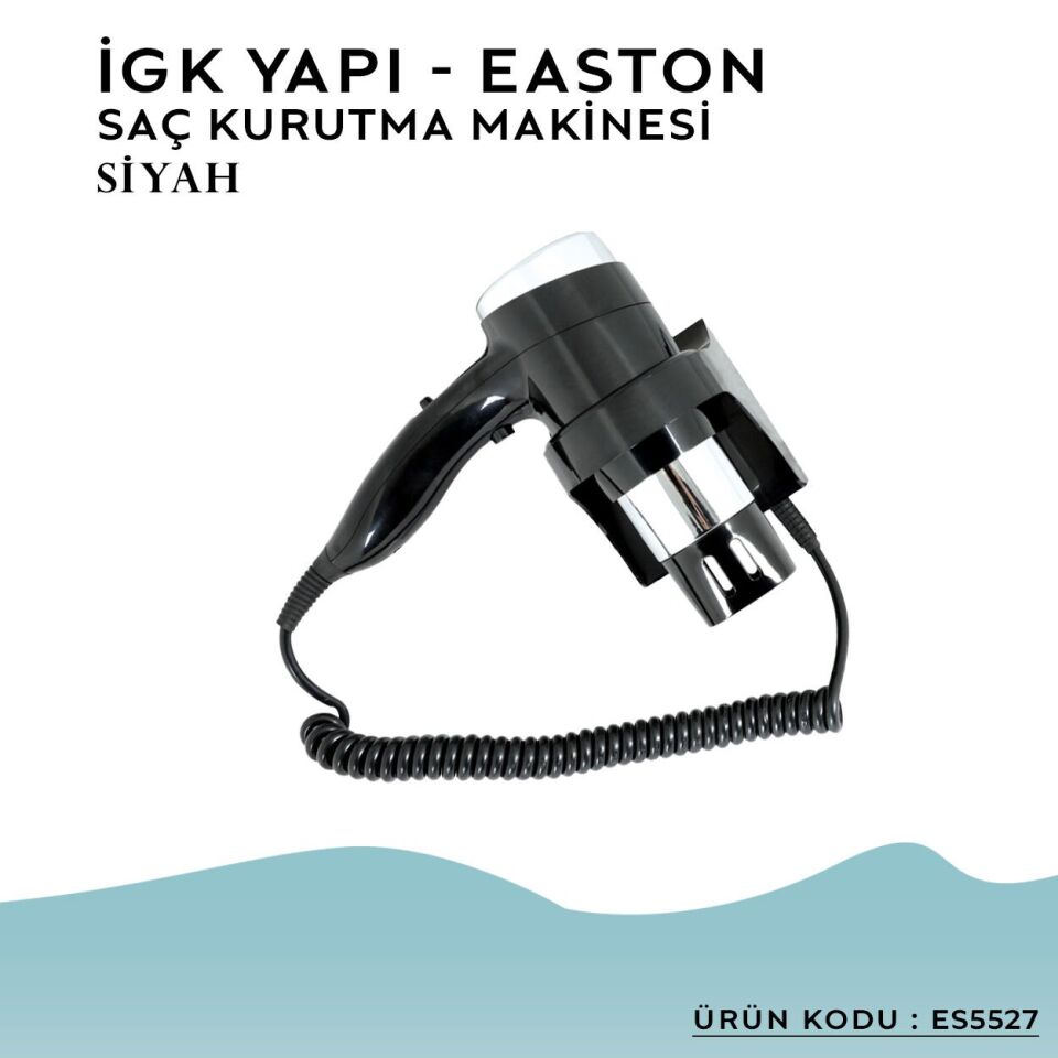 İGK YAPI – Easton Saç Kurutma Makinesi (ES5527)
