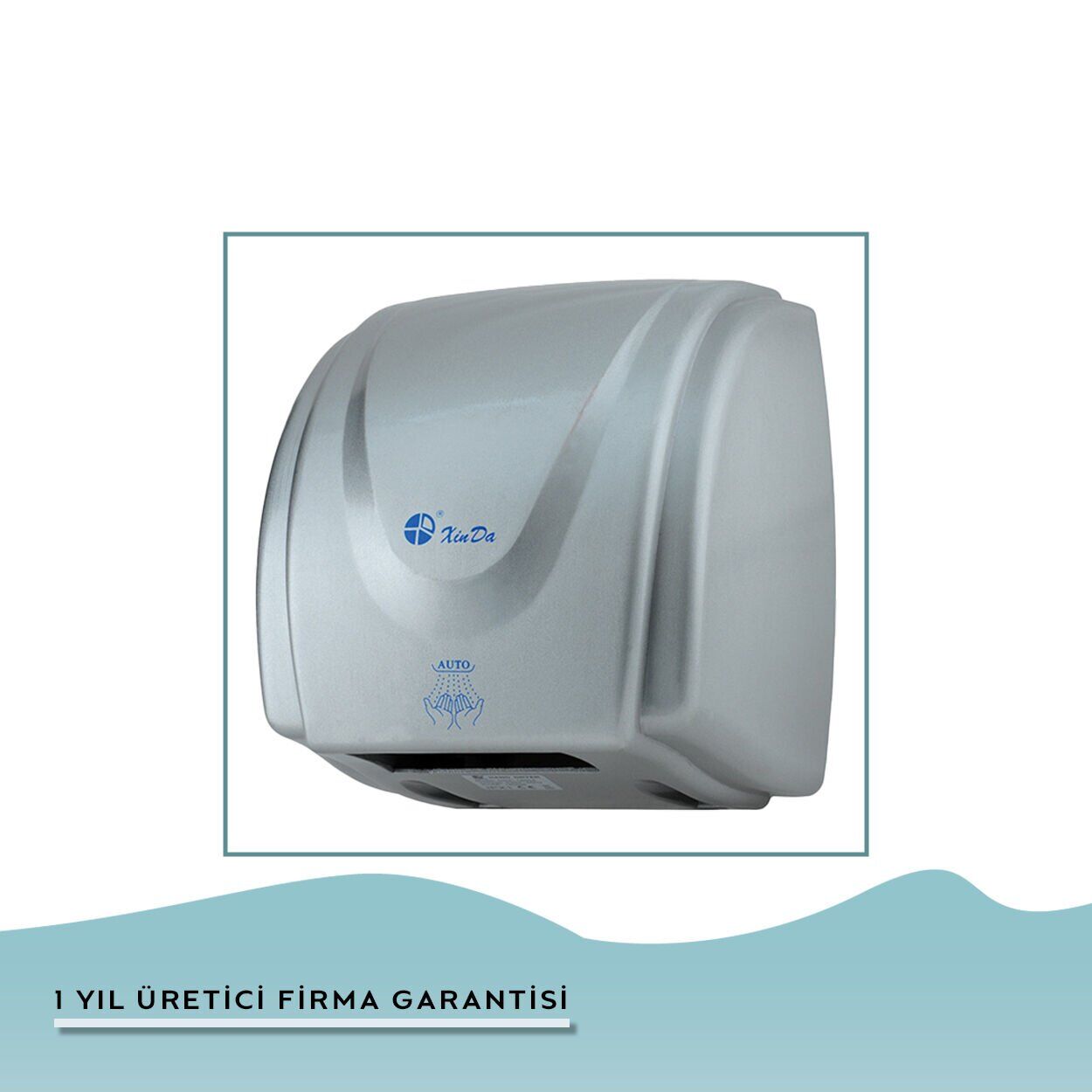 İGK YAPI – XinDa Fotoselli Alttan Üflemeli El Kurutma Makinesi (GSX1800A)