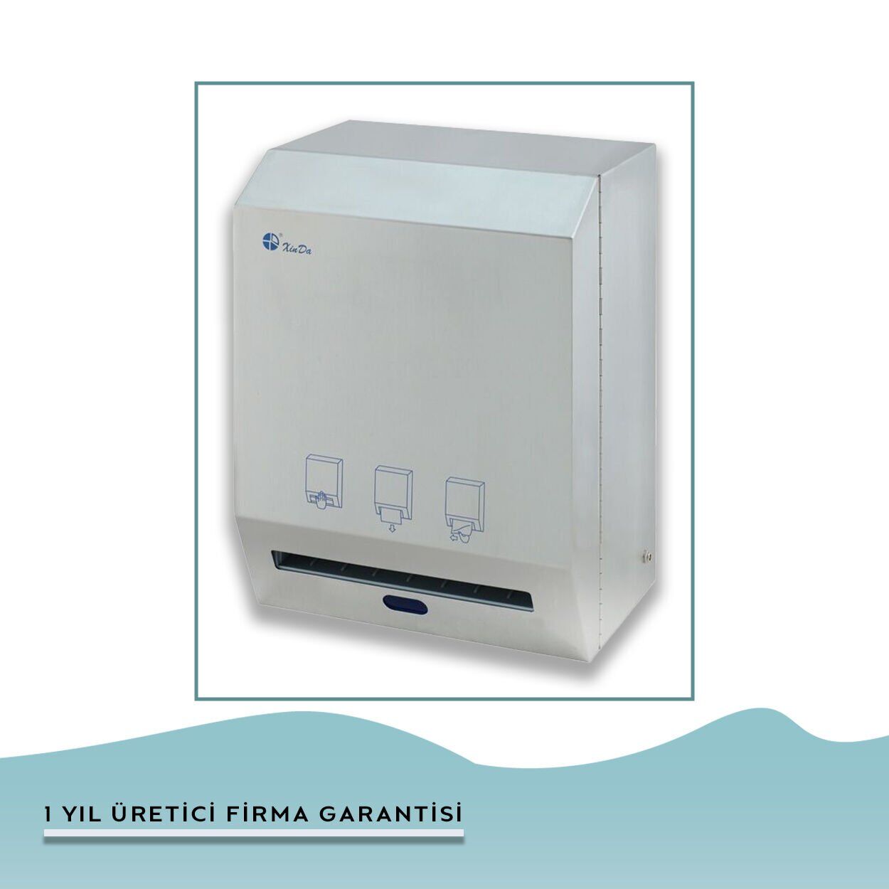 İGK YAPI – XinDa Fotoselli Çelik Kağıt Havlu Makinesi (CZQ20K) 