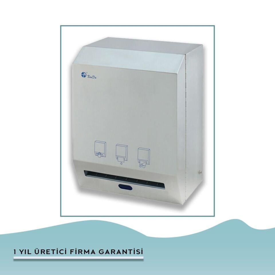 İGK YAPI – XinDa Fotoselli Çelik Kağıt Havlu Makinesi (CZQ20K) 