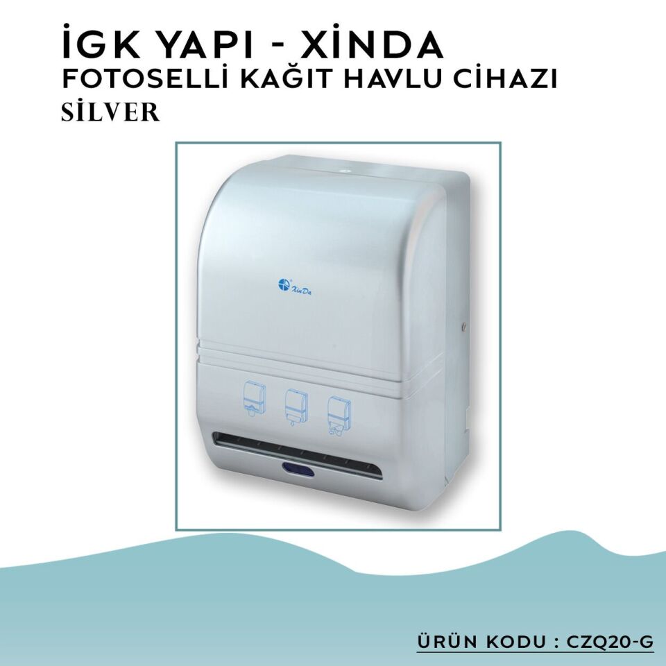İGK YAPI – XinDa Fotoselli Silver Kağıt Havlu Makinesi (CZQ20-G)