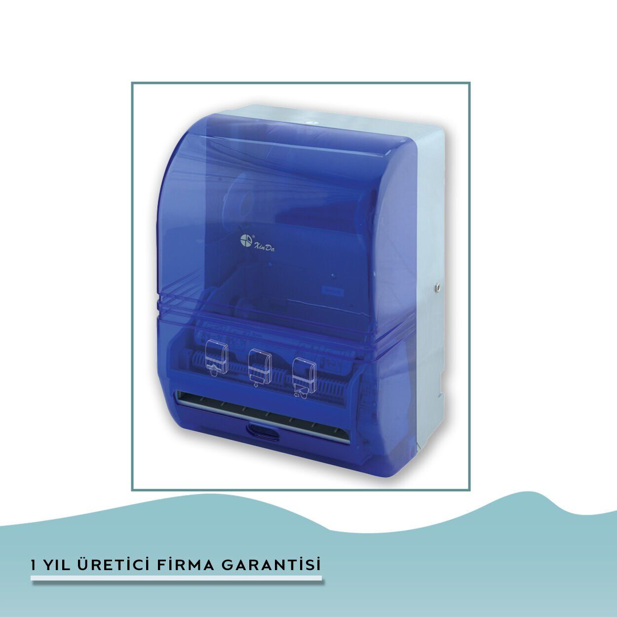 İGK YAPI – XinDa Fotoselli Mavi Kağıt Havlu Makinesi (CZQ20-M)