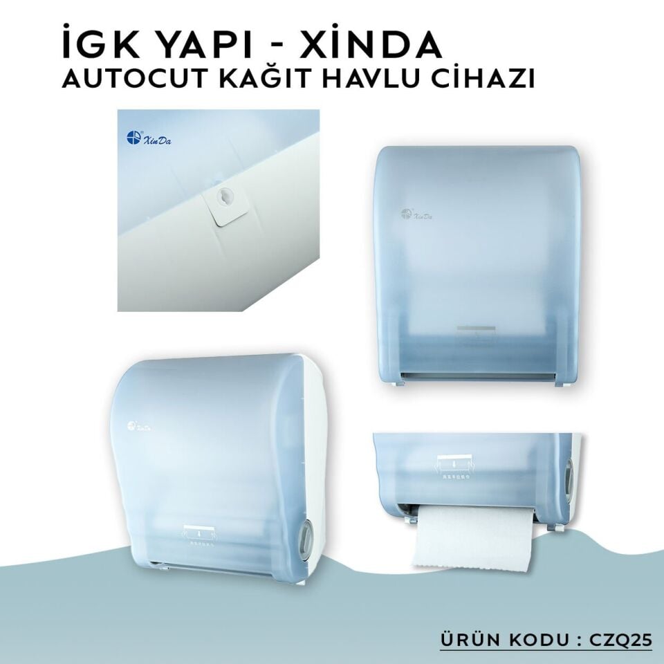 İGK YAPI – XinDa Autocut Kağıt Havlu Makinesi (CZQ25)