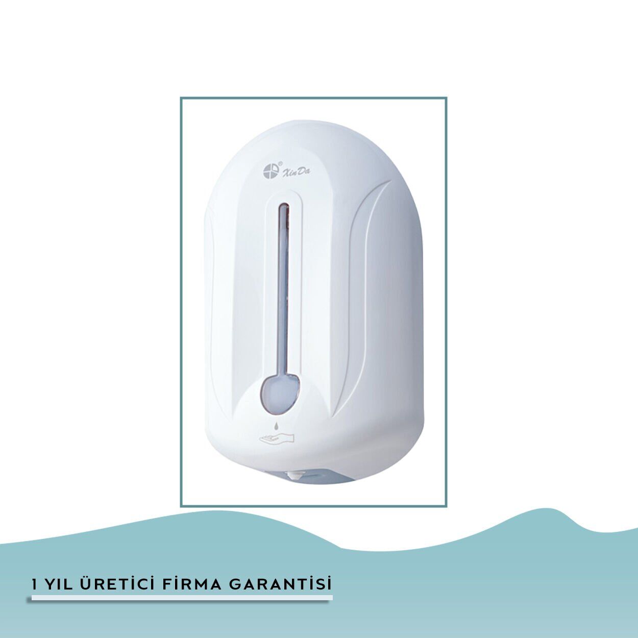 İGK YAPI – XinDa Fotoselli Pilli / Elektrikli Sıvı Sabun Dispanseri 1100ml (ZYQ110)