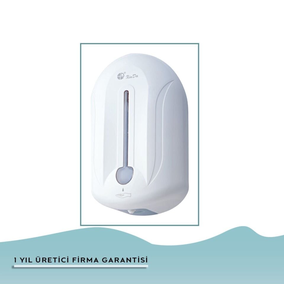 İGK YAPI – XinDa Fotoselli Pilli / Elektrikli Sıvı Sabun Dispanseri 1100ml (ZYQ110)