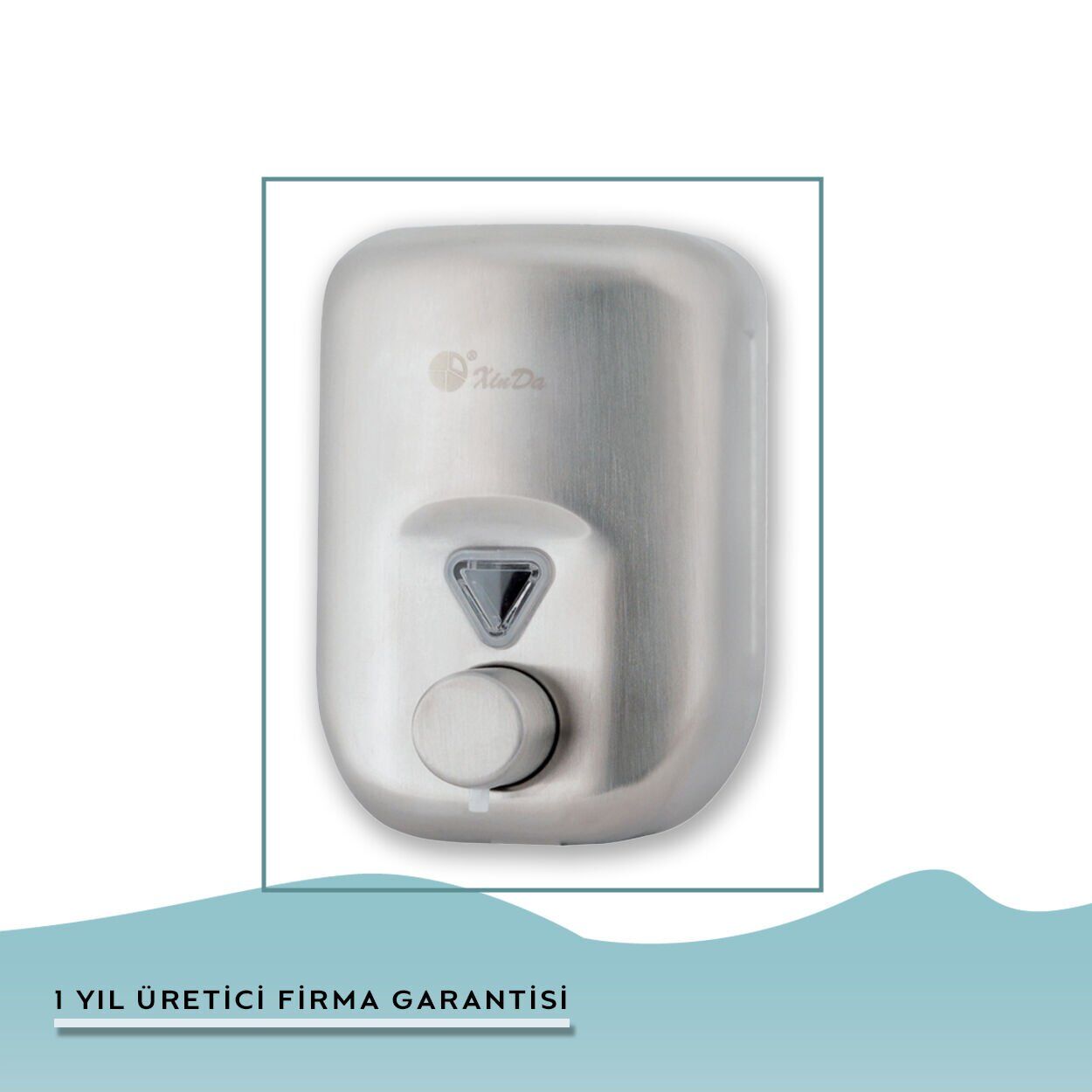 İGK YAPI – XinDa Manuel Butonlu Sıvı Sabun Dispanseri 820ml (ZYQ82)