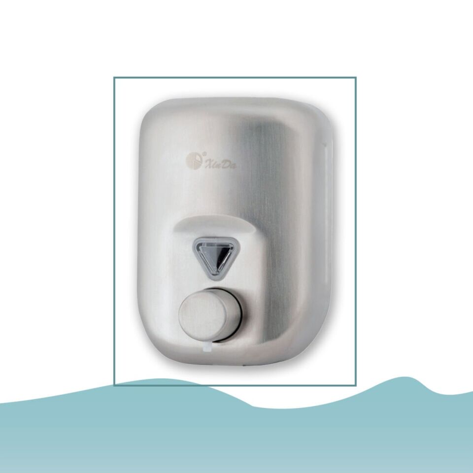 İGK YAPI – XinDa Manuel Butonlu Sıvı Sabun Dispanseri 820ml (ZYQ82)