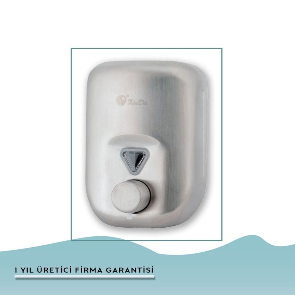 İGK YAPI – XinDa Manuel Butonlu Sıvı Sabun Dispanseri 820ml (ZYQ82)