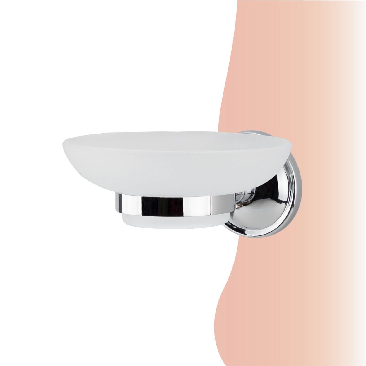 BANYOLİA - Çelik Banyo Bella Sabunluk (BS10-003)