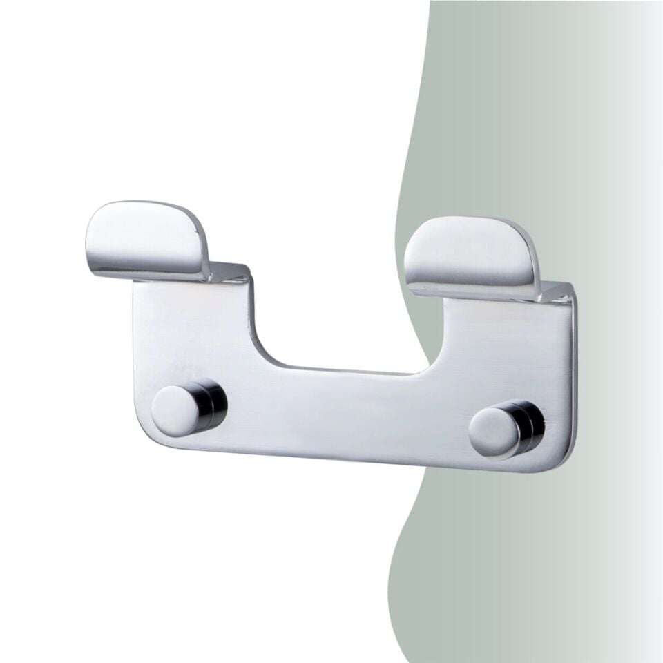 İGK YAPI - Çelik Banyo Paris İkili Askılık (PS10-002)