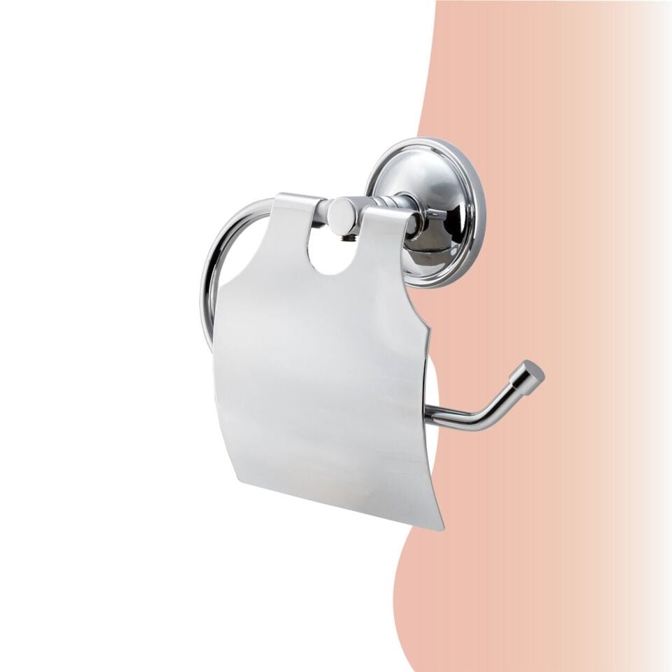 BANYOLİA - Çelik Banyo Bella Jule Kapak Tuvalet Kâğıtlığı (BS10-010)