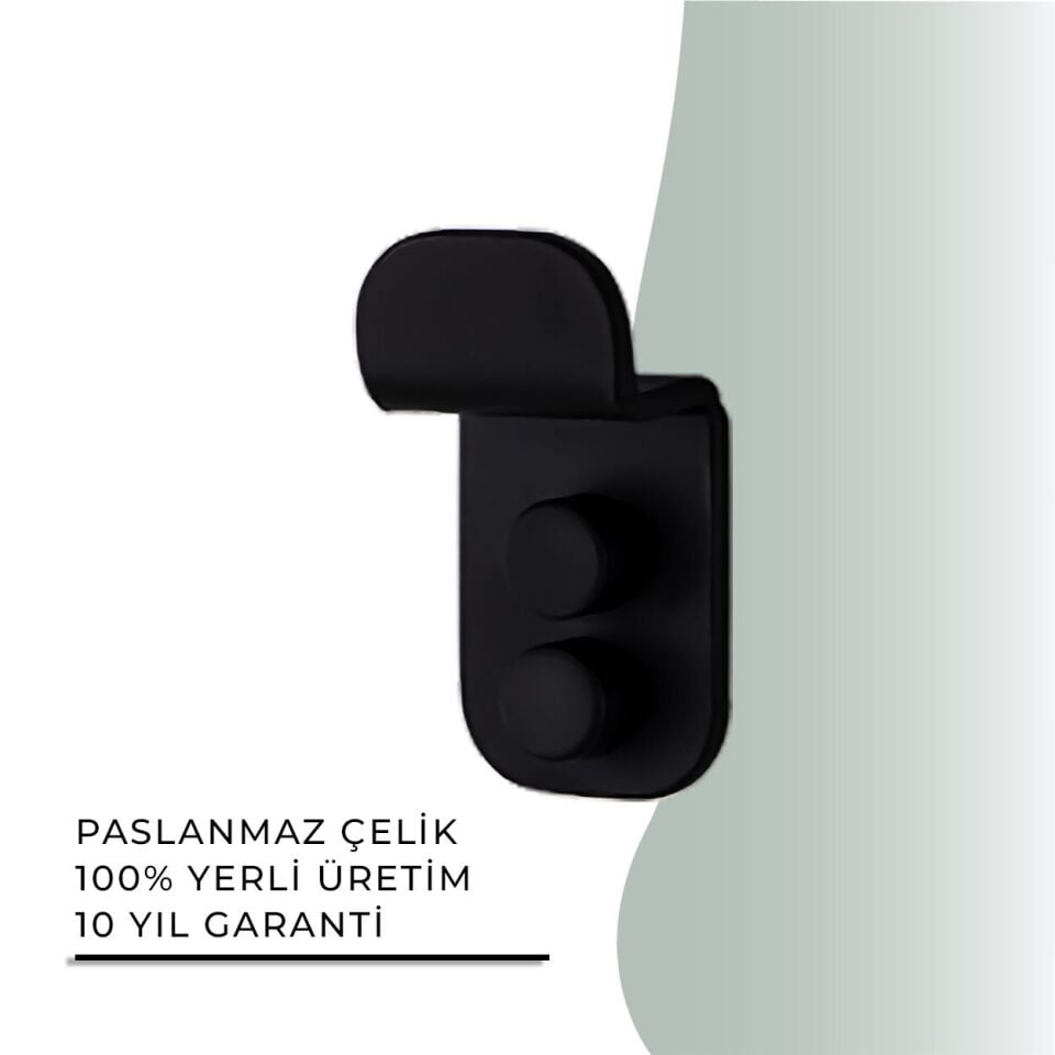 İGK YAPI - Çelik Banyo Paris Tekli Askılık (DKP10-001.4)