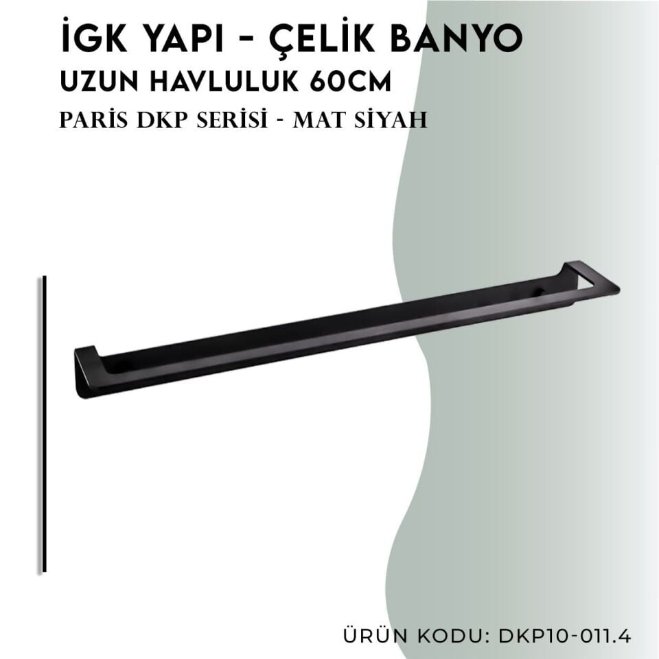 İGK YAPI - Çelik Banyo Paris Havluluk 60cm(DKP10-011.4)