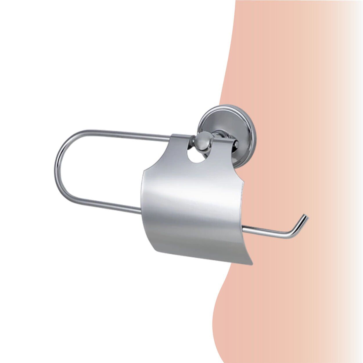 BANYOLİA - Çelik Banyo Bella Jule Kapaklı Kâğıt Havluluk (30-058)