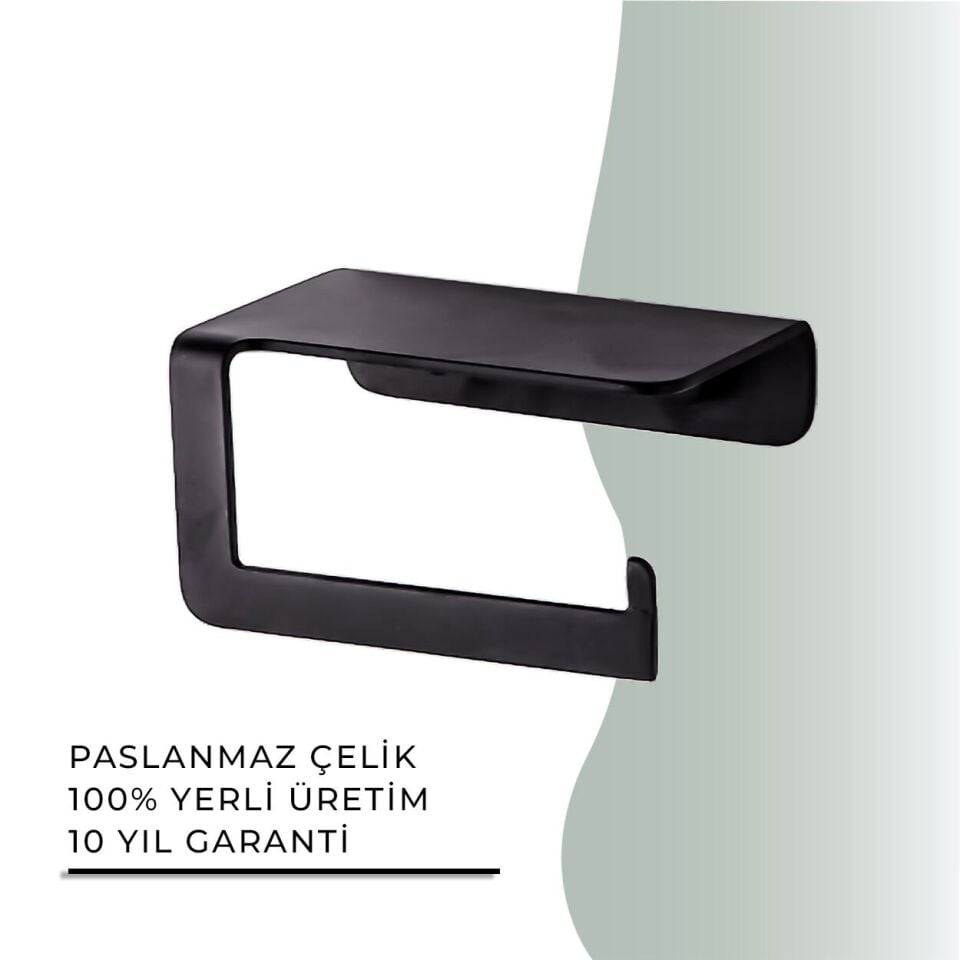 İGK YAPI - Çelik Banyo Paris Açık Tuvalet Kâğıtlığı (DKP10-026.4)